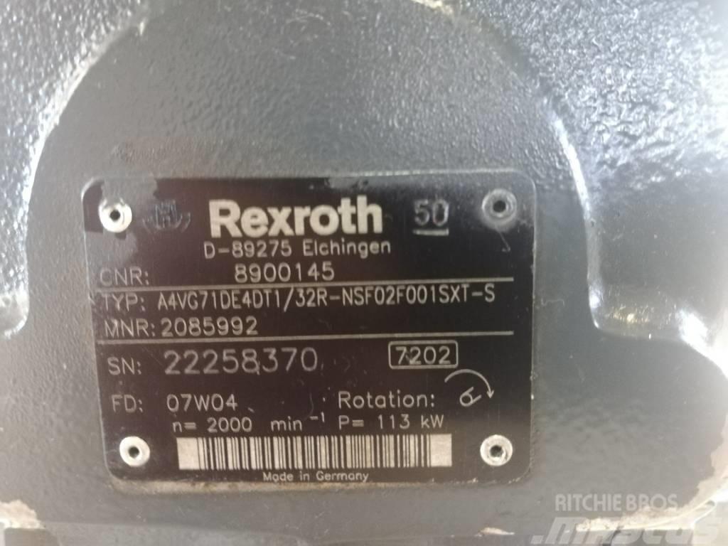 Rexroth A4VG71DE4DT1/32R-NSF02F001SXT-S Diger parçalar