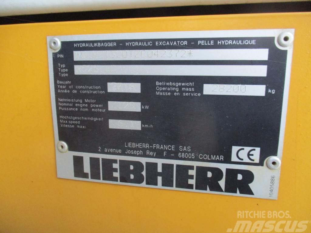 Liebherr R 926 Litronic Paletli ekskavatörler