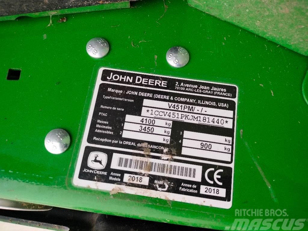 John Deere V451M Rulo balya makinalari