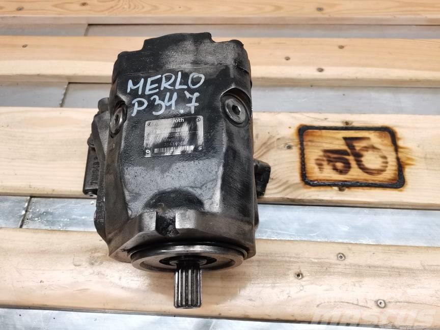 Merlo P 34.7 {Rexroth A10V} hydraulic pump Hidrolik