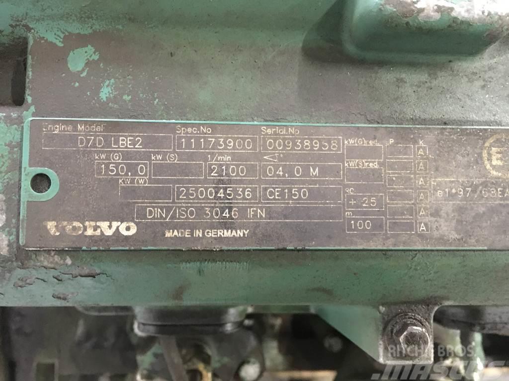 Volvo D7D LBE2 FOR PARTS Motorlar