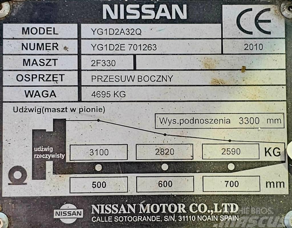 Nissan YG1D2A32Q Dizel forkliftler