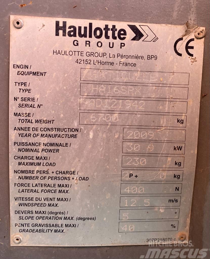Haulotte HA 16 SPX Körüklü personel platformları