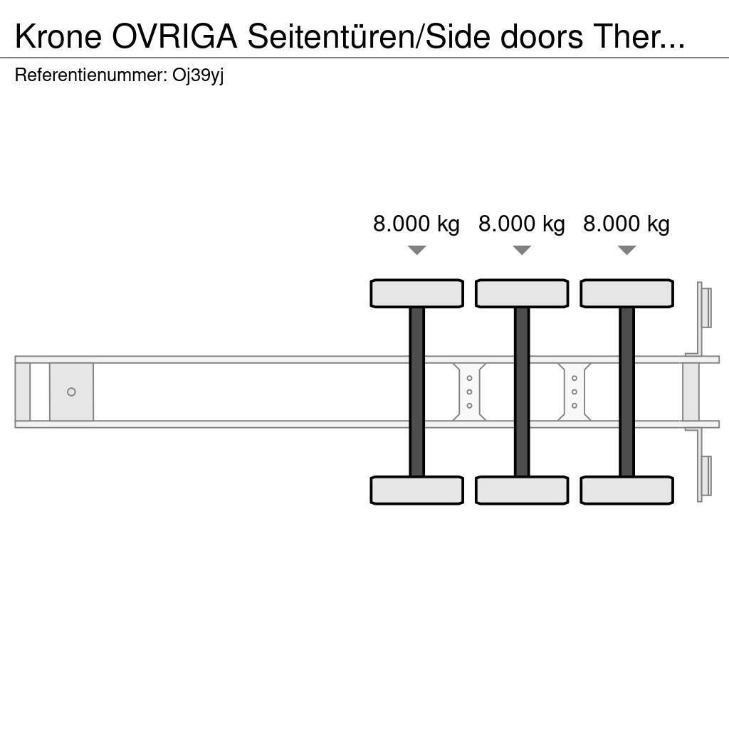 Krone OVRIGA Seitentüren/Side doors Thermo King SL400 Frigofrik çekiciler
