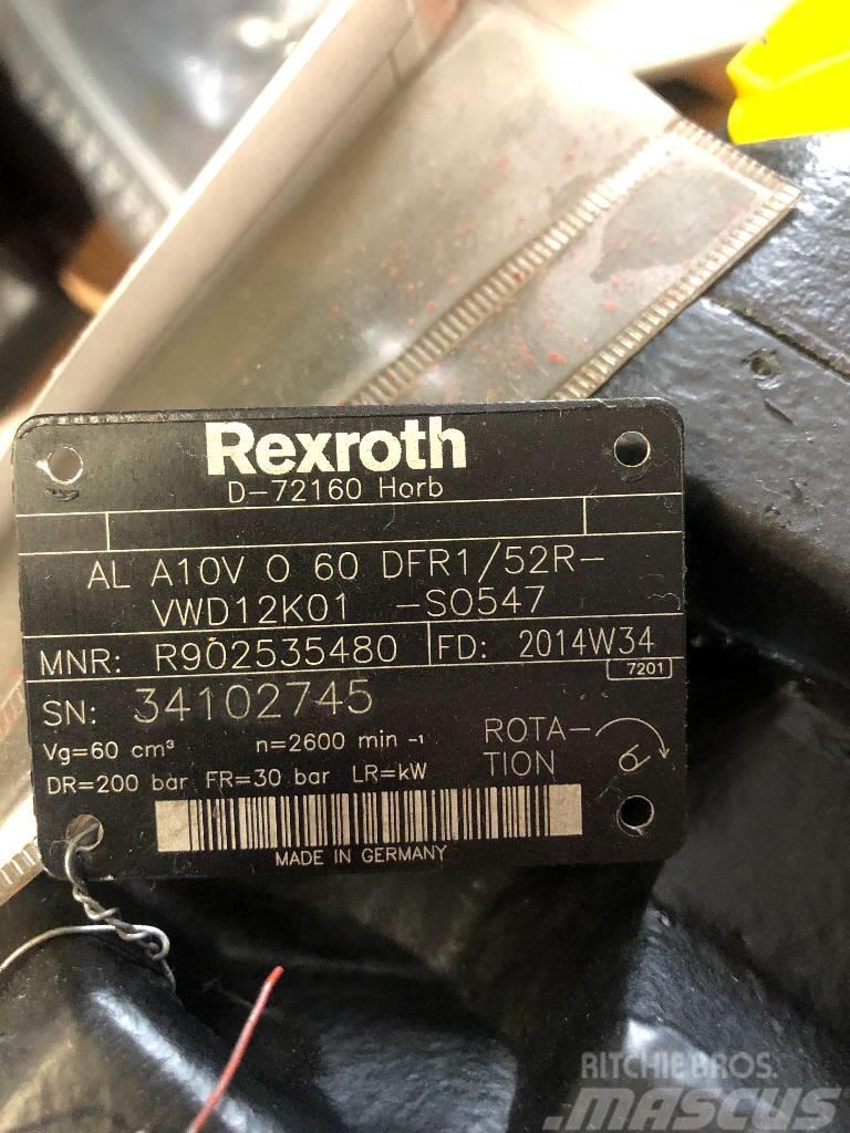 Rexroth AL A10V O 60 DFR1/52R-VWD12K01 -SO547 Diger parçalar