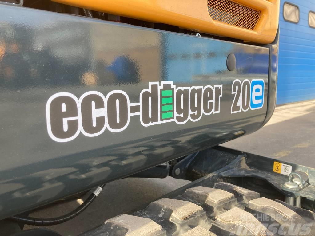 Hyundai Eco-Digger R20E Full Electric Mini ekskavatörler, 7 tona dek