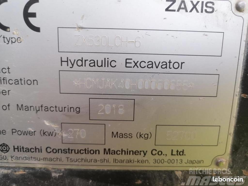 Hitachi ZX 530 LC H-6 Paletli ekskavatörler