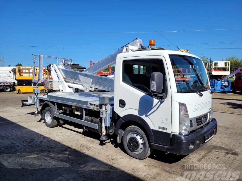 Multitel HX200  Nissan Cabstar NT400 bucket truck boom lift Araç üstü platformlar