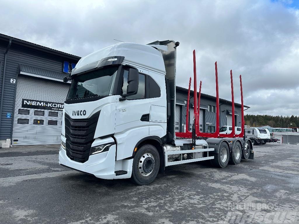 Iveco X-Way AS350X57 8X4*4 Timber trucks