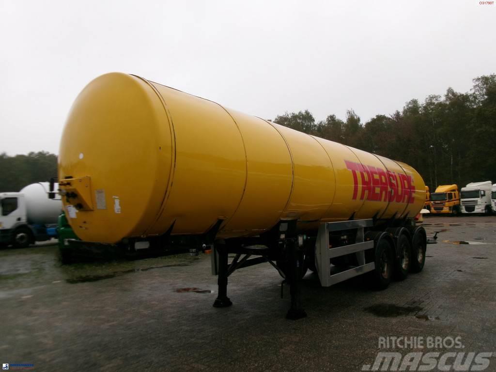  Clayton Food (beer) tank inox 30 m3 / 1 comp Tanker yari çekiciler