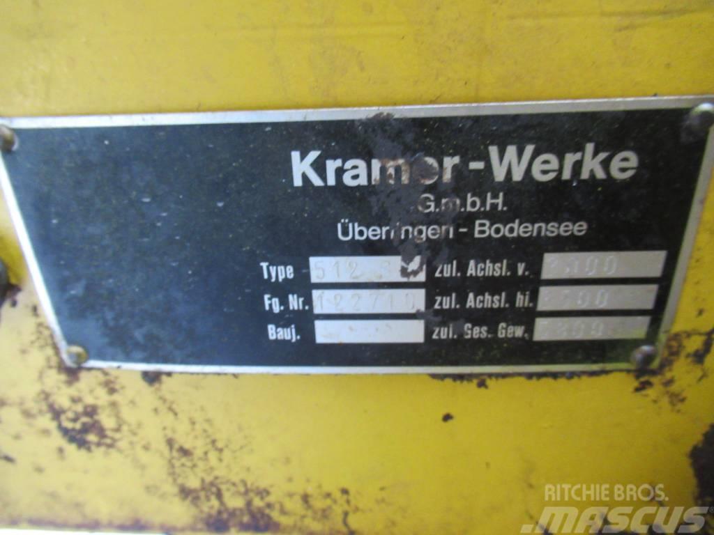 Kramer 512 SL KAUHA + PIIKIT Tekerlekli yükleyiciler