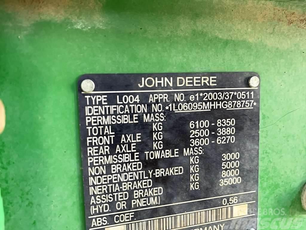 John Deere 6095 MC Traktörler