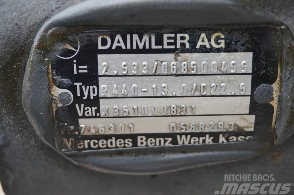 Mercedes-Benz R440-13A/C22.5 38/15 Akslar