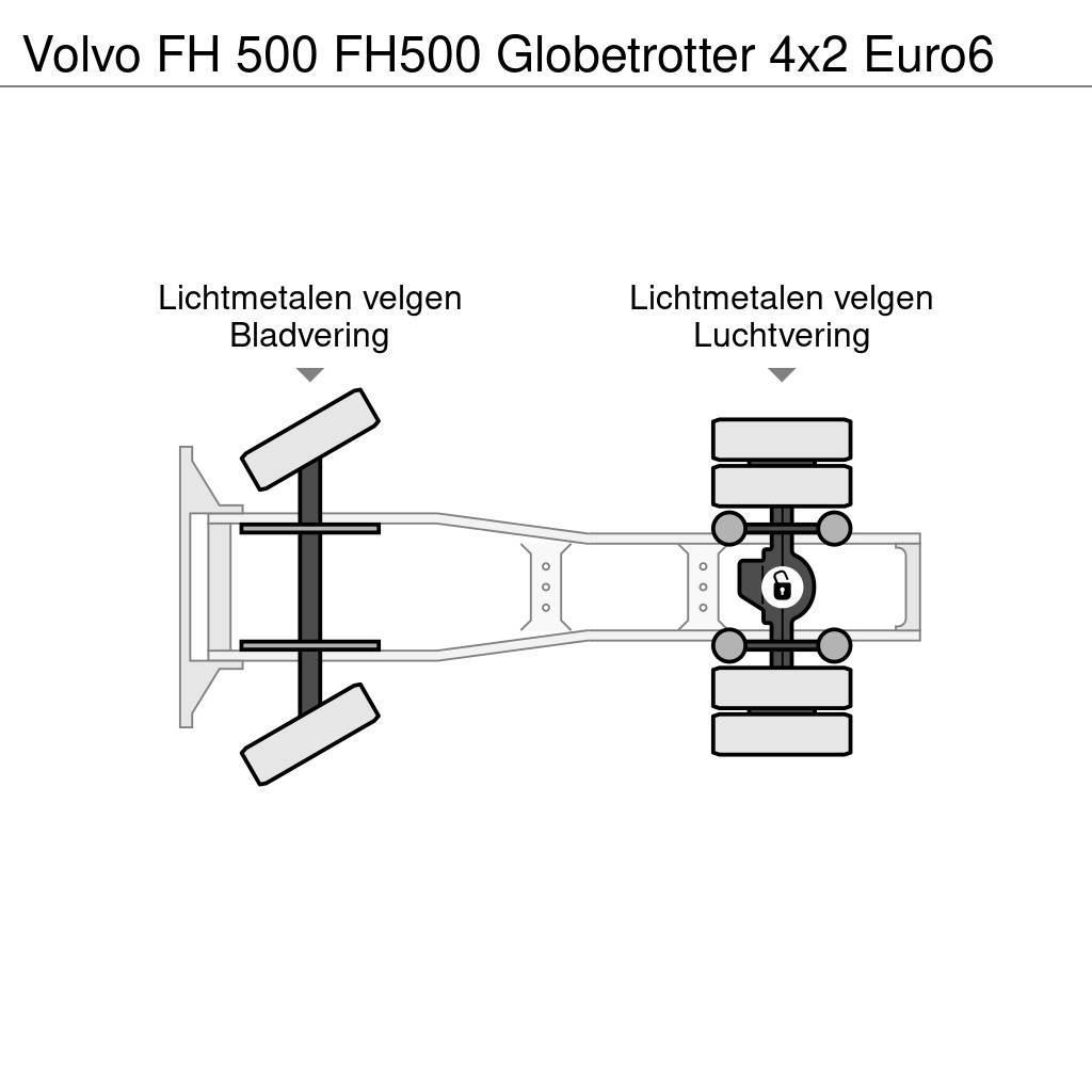 Volvo FH 500 FH500 Globetrotter 4x2 Euro6 Çekiciler
