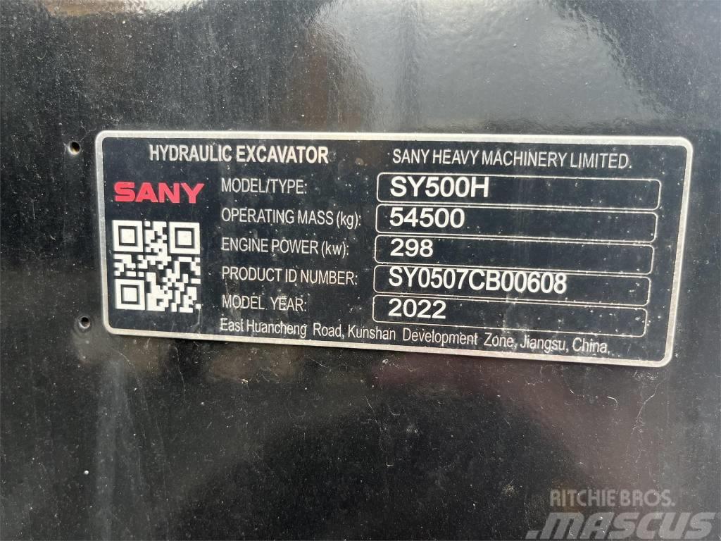 Sany SY 500 H Paletli ekskavatörler