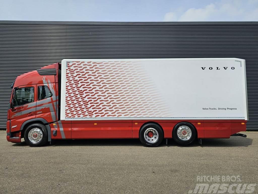 Volvo FM 380 6x2*4 / LAADKLEP / STUUR AS. Kapali kasa kamyonlar