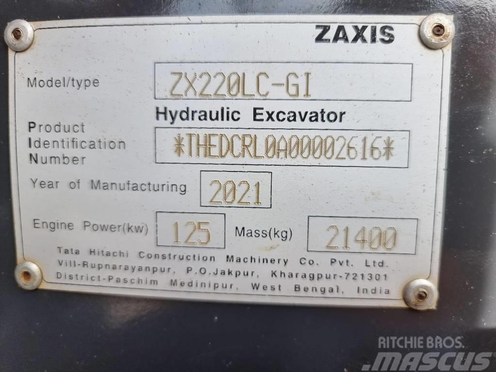 Hitachi ZX 220 LC-GI Paletli ekskavatörler