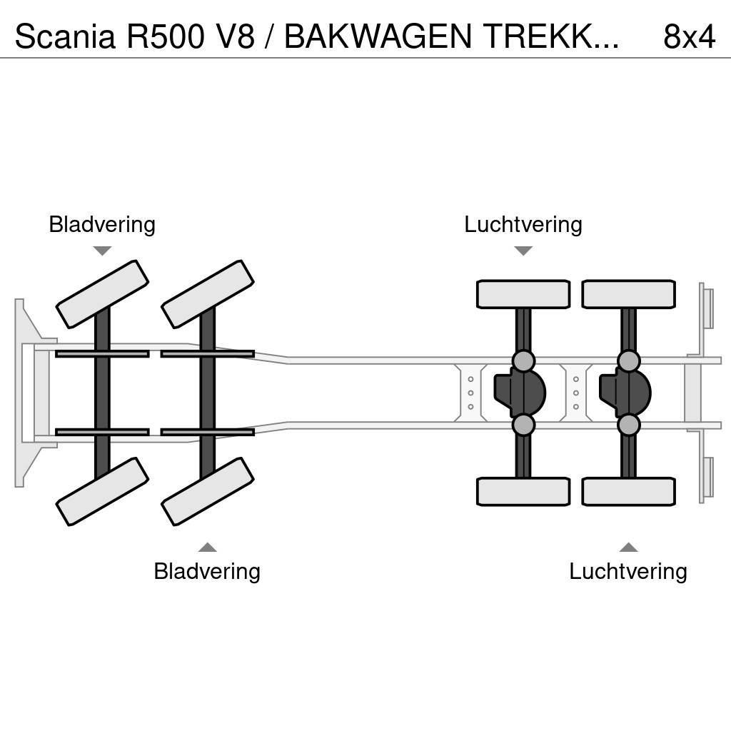 Scania R500 V8 / BAKWAGEN TREKKER COMBI / PALFINGER PK 53 Yol-Arazi Tipi Vinçler (AT)