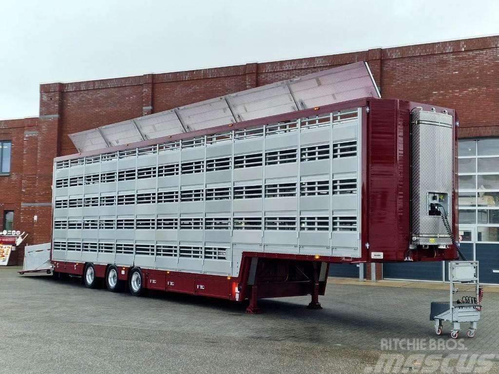 Pezzaioli New 5 stock Livestock trailer - Water & Ventilatio Hayvan nakil yari römorklari