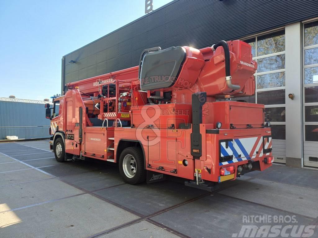 Scania P 360 Brandweer, Firetruck, Feuerwehr - Hoogwerker Fire trucks