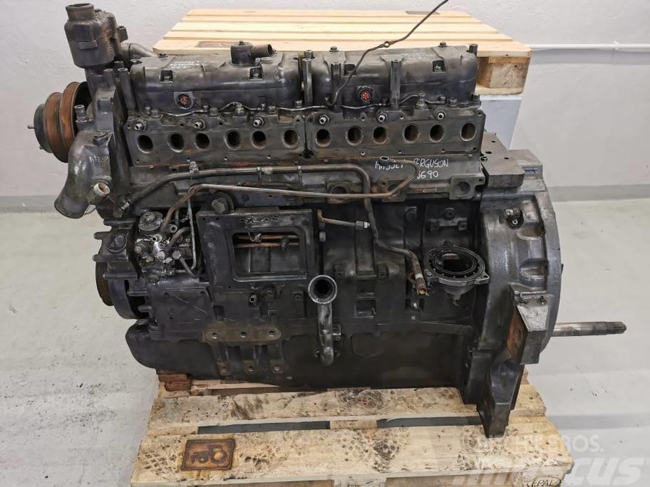 Massey Ferguson 8690 {Agco Power Sisu 84CTA-4V SCR} engine Motorlar