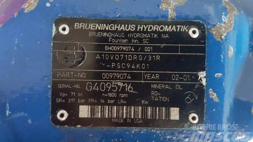 Brueninghaus Hydromatik A10VO71DRG/31R - Load sensing pump Hidrolik