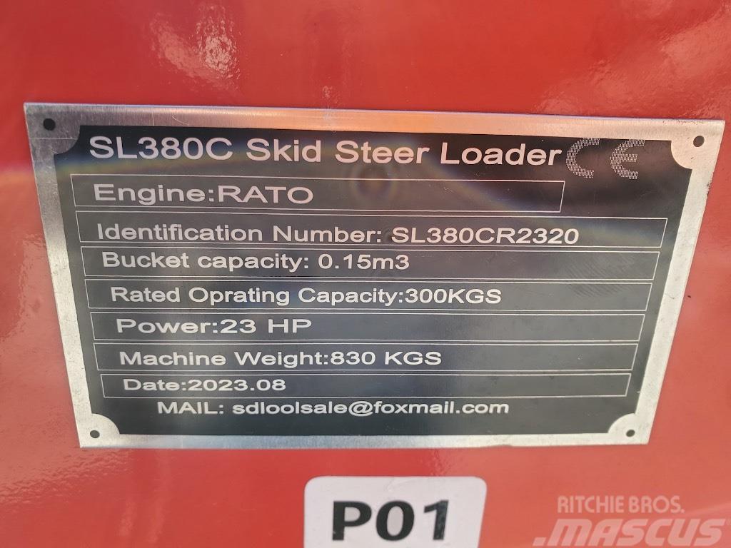  SDLOOL SL380C Skid steer loderler