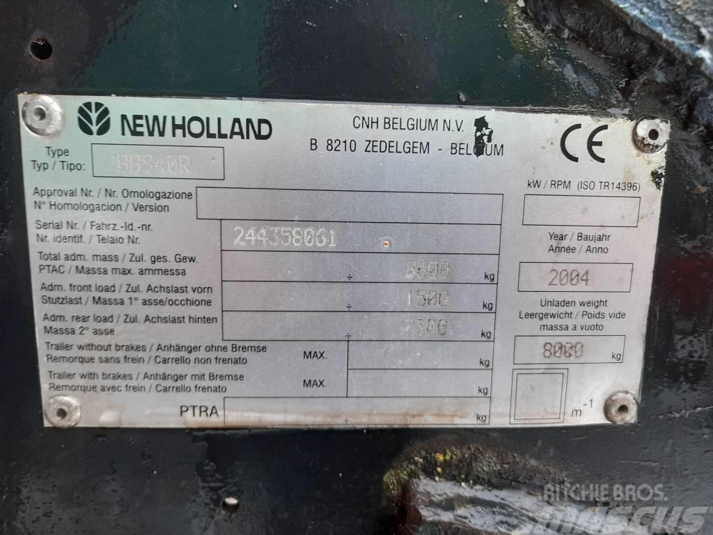 New Holland BB 940 R Küp balya makinalari