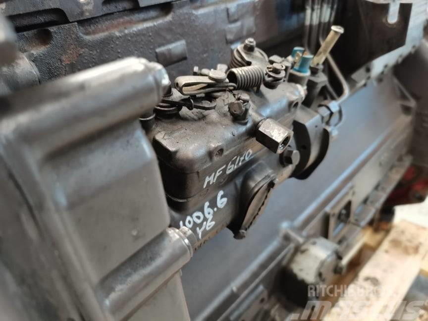 Massey Ferguson 6170 {injection pump Lucas  silnika Perkins 1006. Motorlar