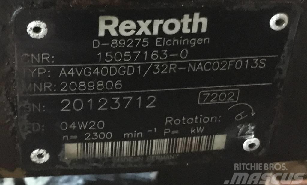 Rexroth A4VG40R Hidrolik