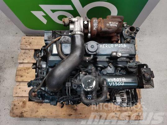Kubota V3007 Merlo P 25.6 TOP engine Motorlar