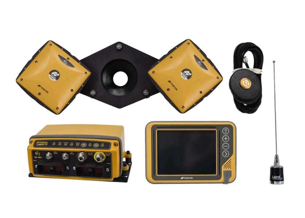 Topcon 3D-MC Machine Control Grader Autos GPS Kit w/ Dual Diger parçalar
