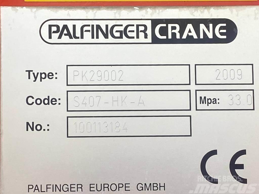 Palfinger PK29002 + REMOTE + 4X OUTRIGGER PK29002 Yükleme vinçleri