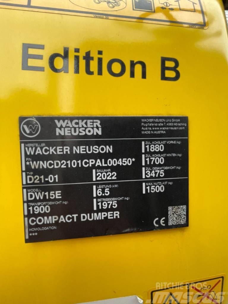 Wacker Neuson DW15e Belden kirma kamyonlar