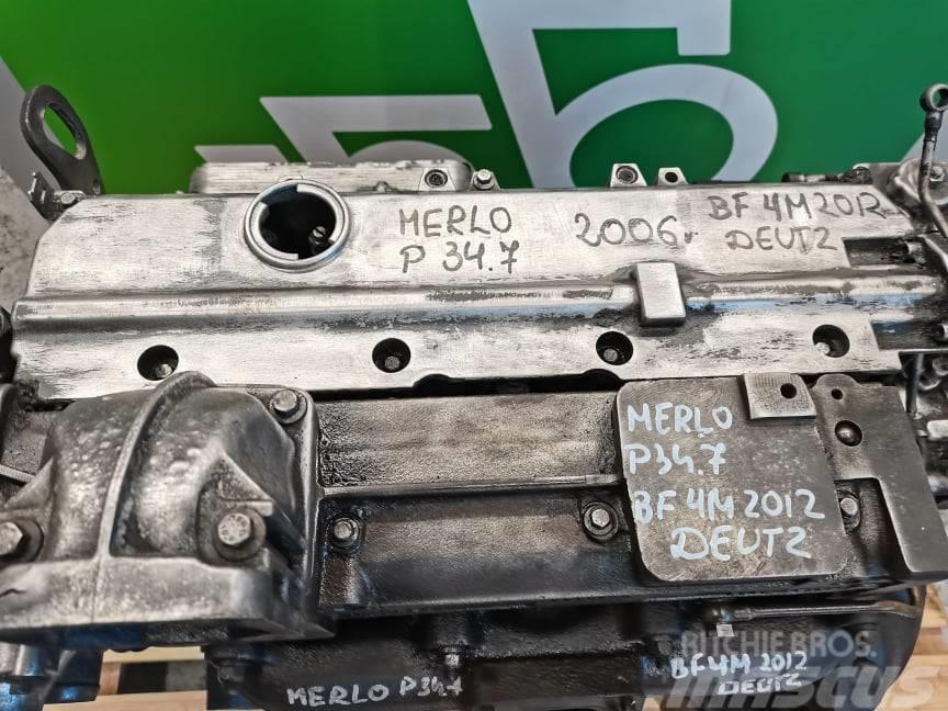 Merlo P 34.7 {Deutz BF4M 2012} hull engine Motorlar