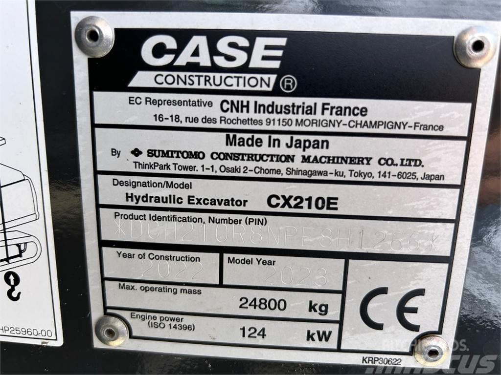 CASE CX 210E - STAGE-V Lastik tekerli ekskavatörler
