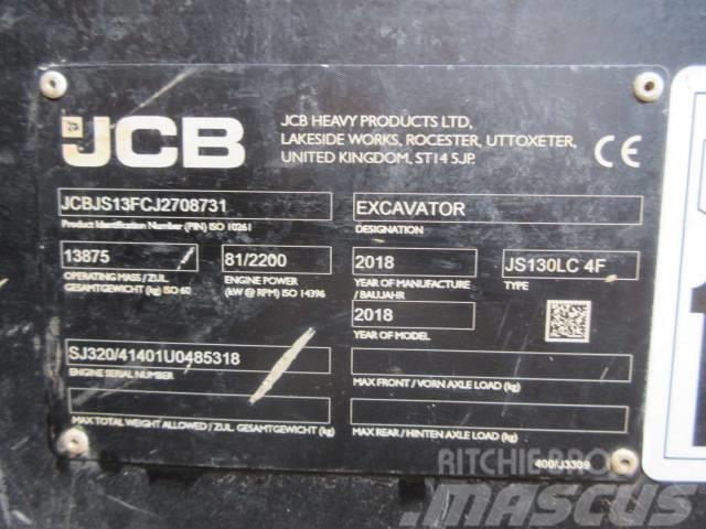 JCB JS130LC Plus+ Paletli ekskavatörler