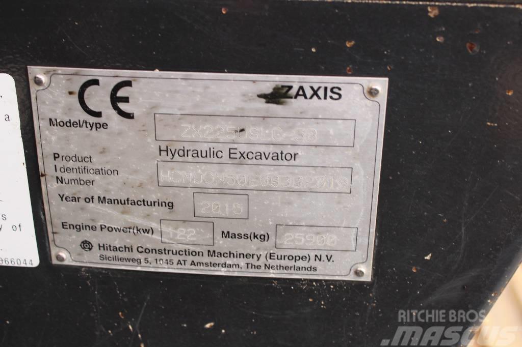 Hitachi ZX 225 US LC-5 Paletli ekskavatörler