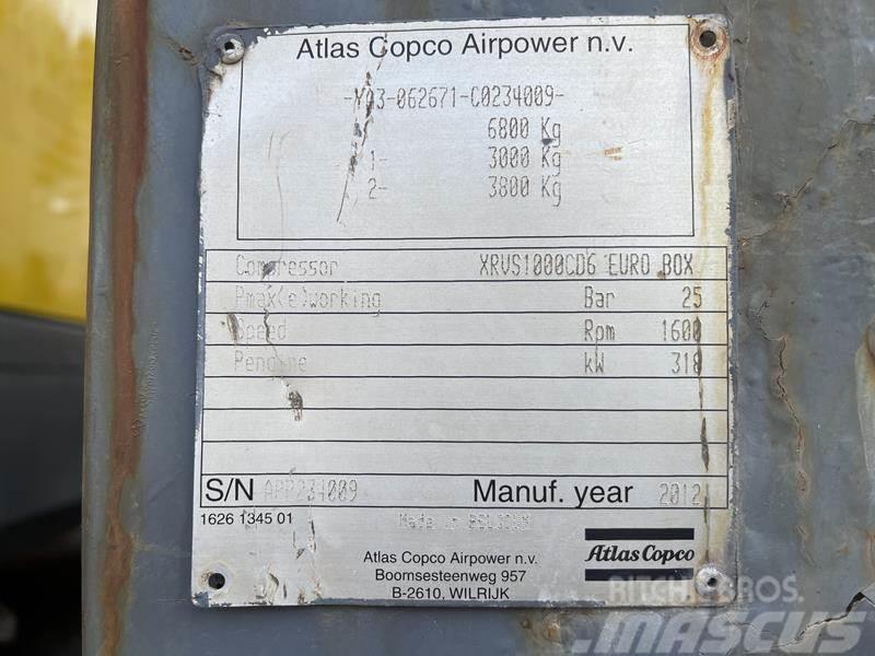 Atlas Copco XRVS 476 / 1000 CD - N Kompresörler