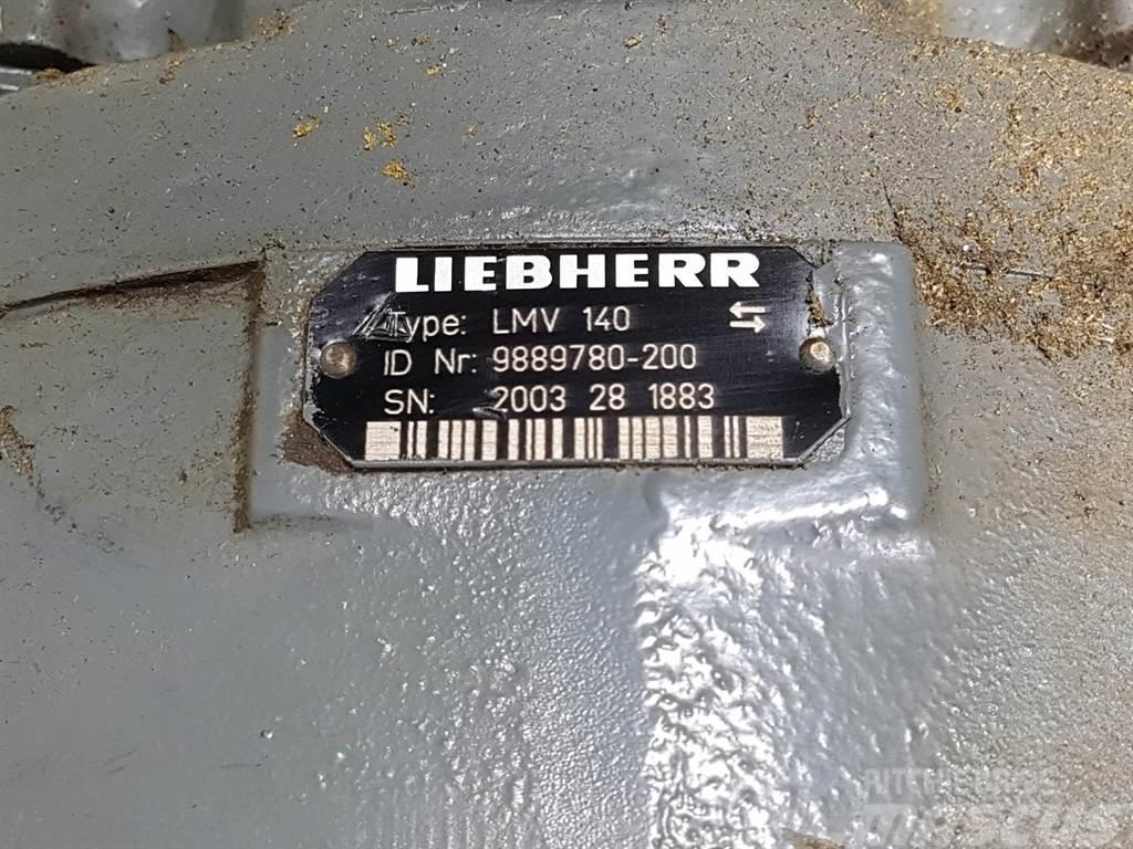 Liebherr A934C-9889780-200-LMV140-Drive motor/Fahrmotor Hidrolik