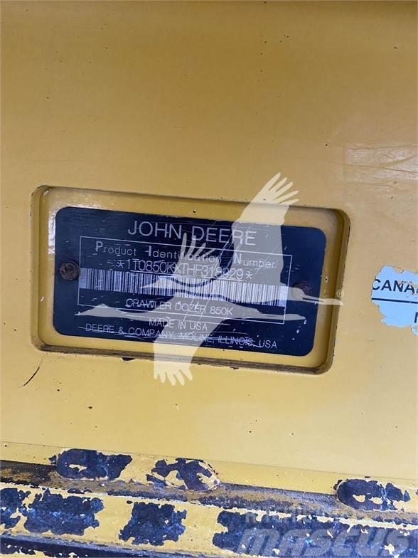 John Deere 850K Paletli dozerler