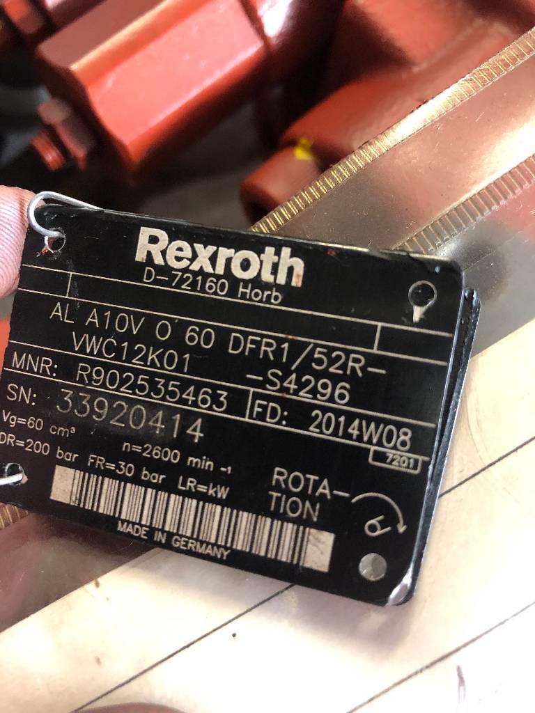 Rexroth A10VO60DFR1/52R-VWC12K04-S0827 +  A10VO45ED72/52L Diger parçalar