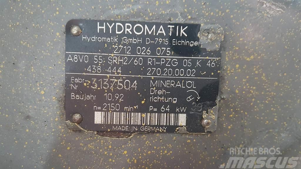 Hydromatik A8V055SRH2/60R1 -Zeppelin ZM15-Pump Hidrolik