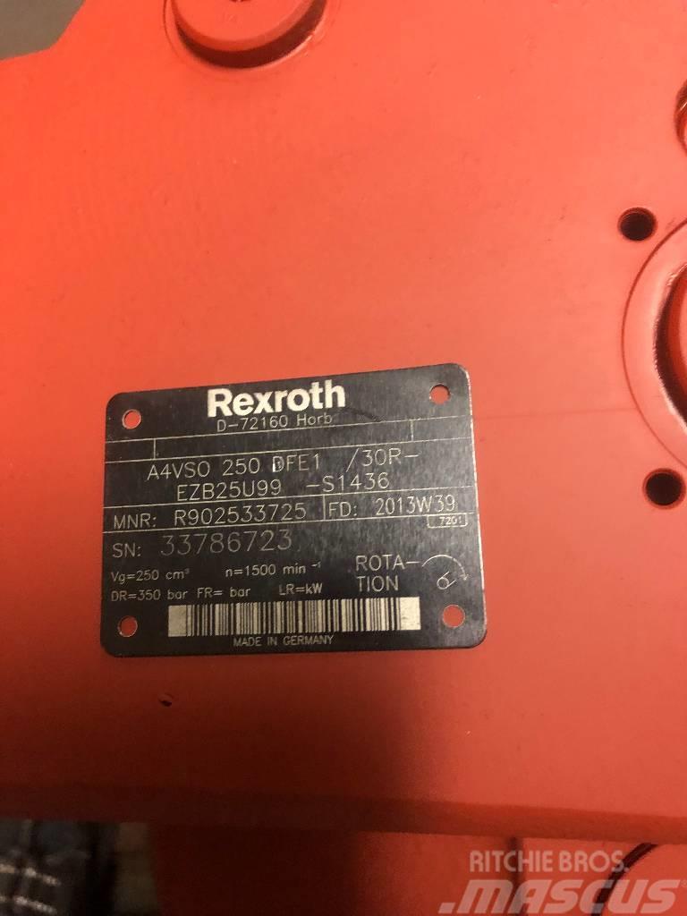 Rexroth A4VSO 250 DFE1/30R-EZB25U99 -S1436 Diger parçalar