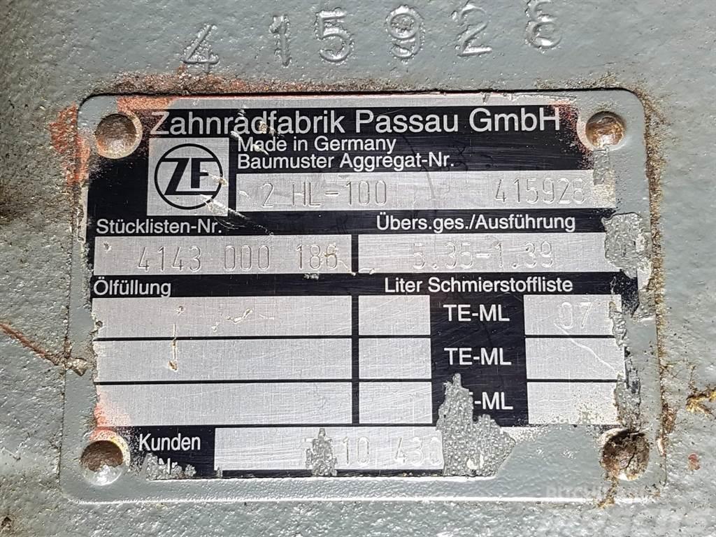 Liebherr A934C-5010430-ZF 2HL-100-Transmission/Getriebe Sanzuman
