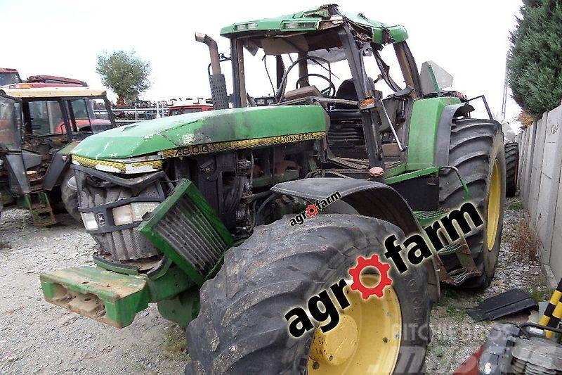 John Deere 7800 7700 7600 powershift parts, ersatzteile, częś Diger traktör aksesuarlari