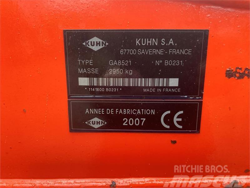 Kuhn GA 8521 To-rotorrive Kombine tirmiklar