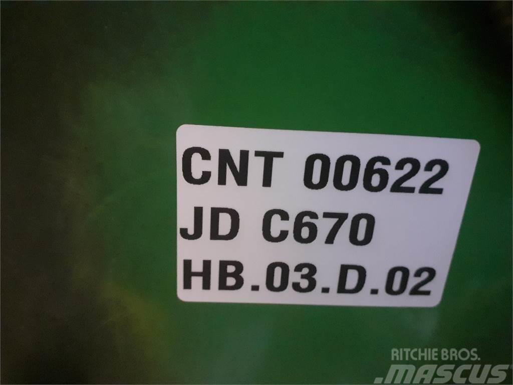 John Deere C670 Biçerdöver aksesuarlari