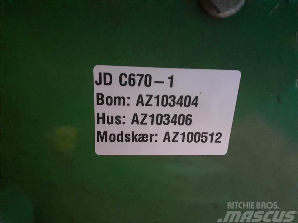 John Deere C670 Biçerdöver aksesuarlari