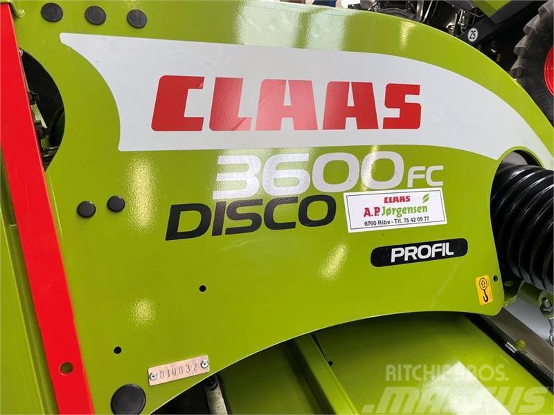 CLAAS DISCO 3600 FC PROFIL Kendi yürür saman makinaları